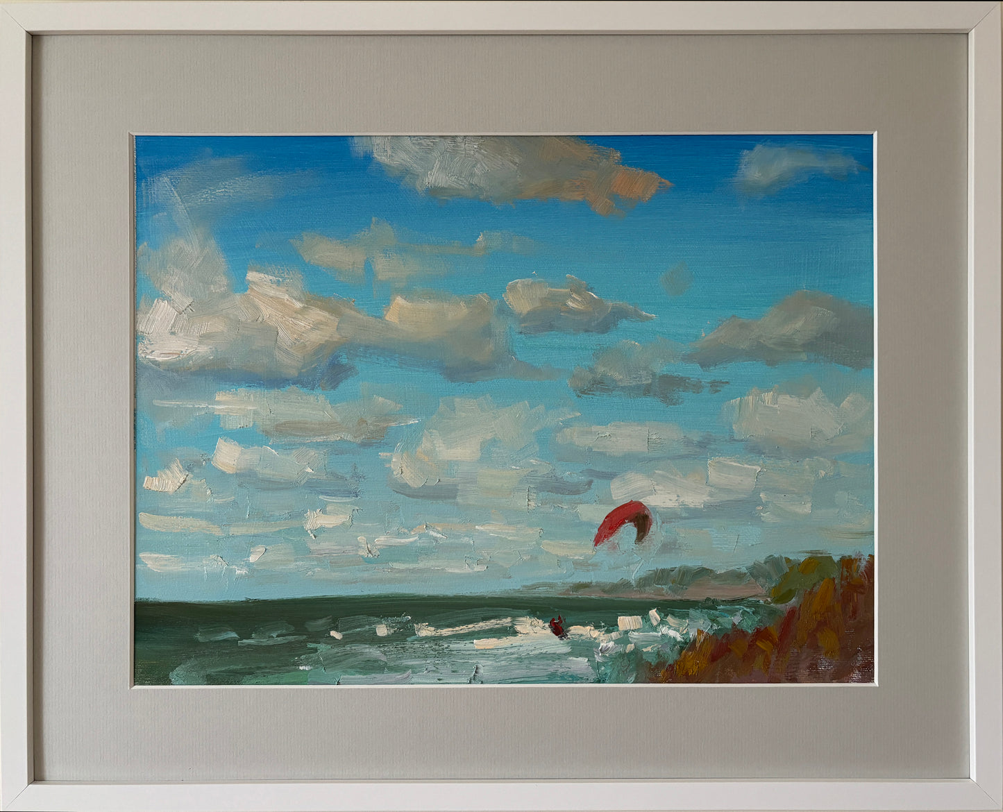 Windy day by the sea